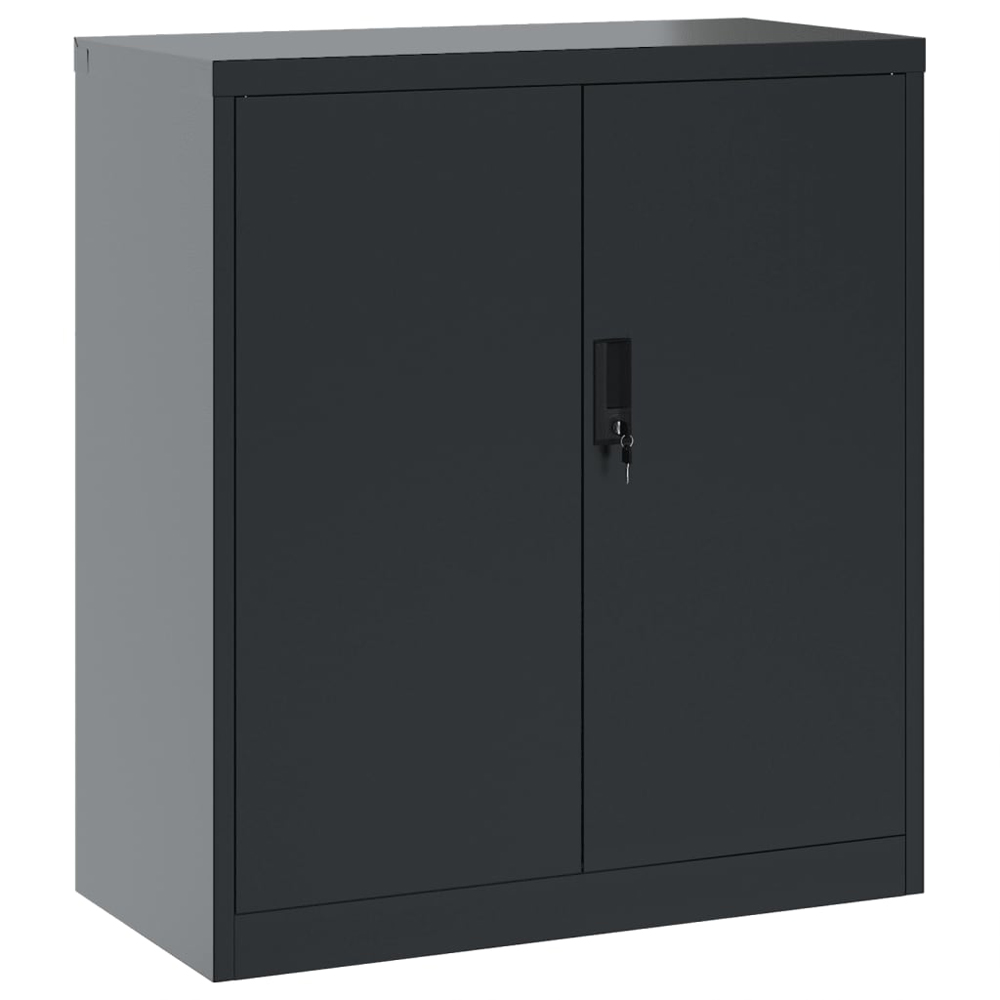 Schriever Steel Office Filing Cabinet In Anthracite