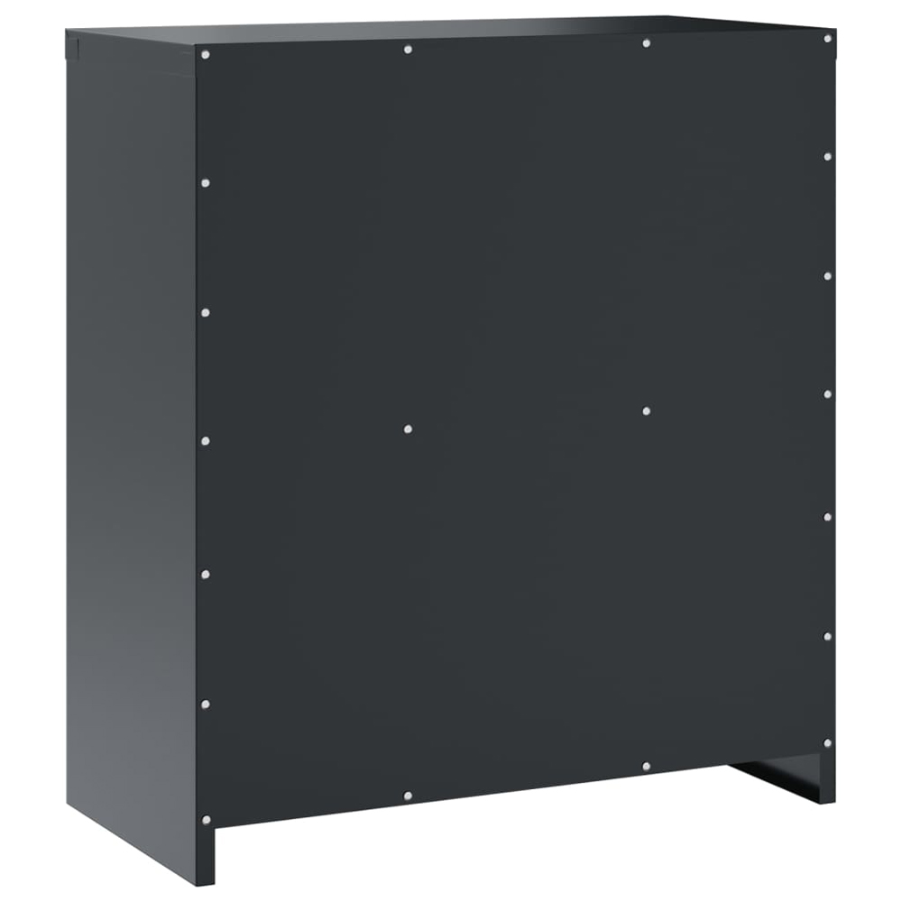 Schriever Steel Office Filing Cabinet In Anthracite