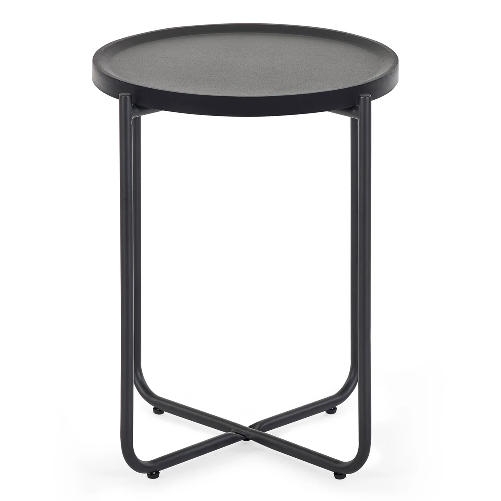 Schriever Wooden Coffee And Lamp Table Set - Black