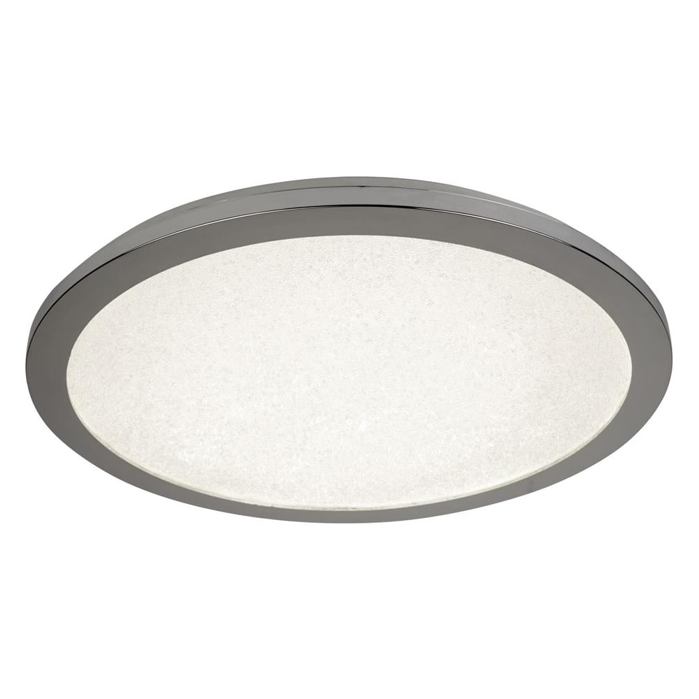 Read more about Scilly led flush light small in chrome and crystal sand