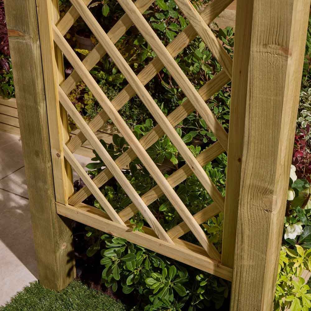 Sculpta Garden Wooden Arch In Natural