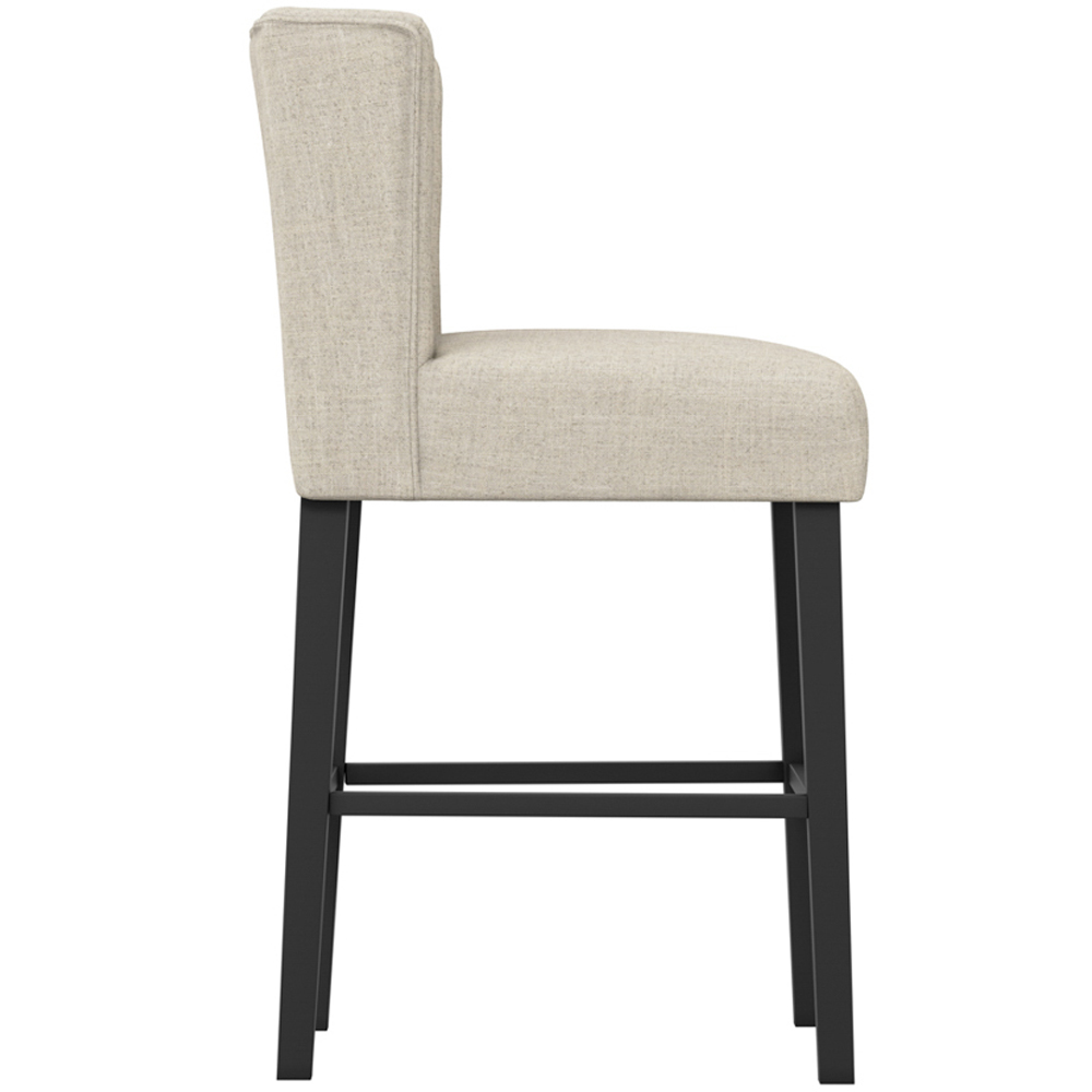Seattle Stone Fabric Counter Bar Stools - Pair