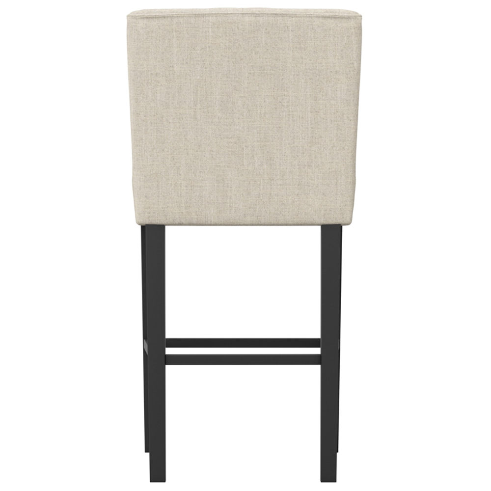 Seattle Stone Fabric Counter Bar Stools - Pair