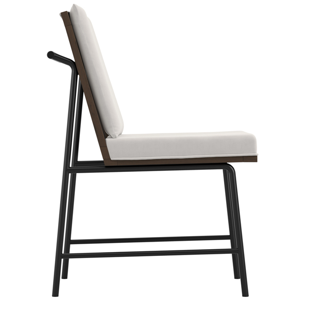Seattle White Wooden Dining Chairs - Pair