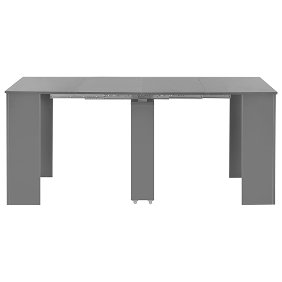 Seeley Extending High Gloss Dining Table In Grey_3