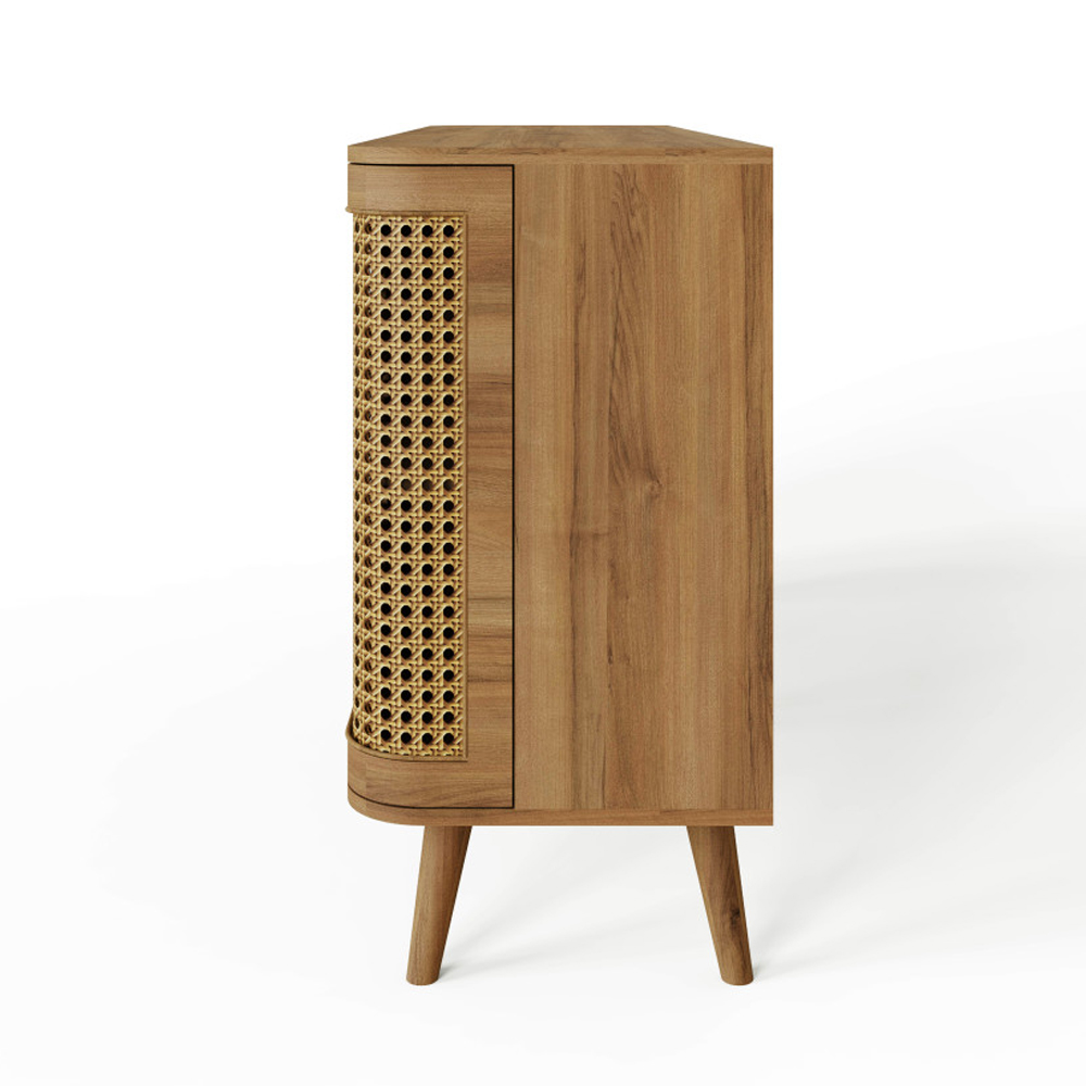 Selbourne Wooden Sideboard with 2 Doors in Oak