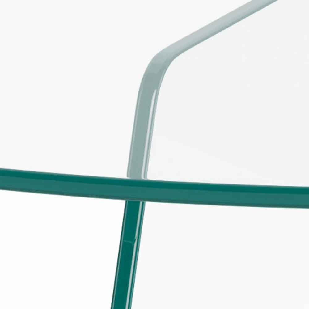 Selbyville Glass Round Coffee Table - Clear