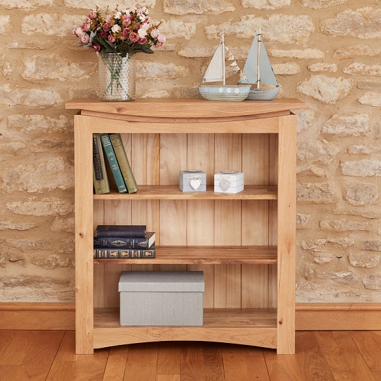 Seldon Contemporary Bookcase Small In Oak_2