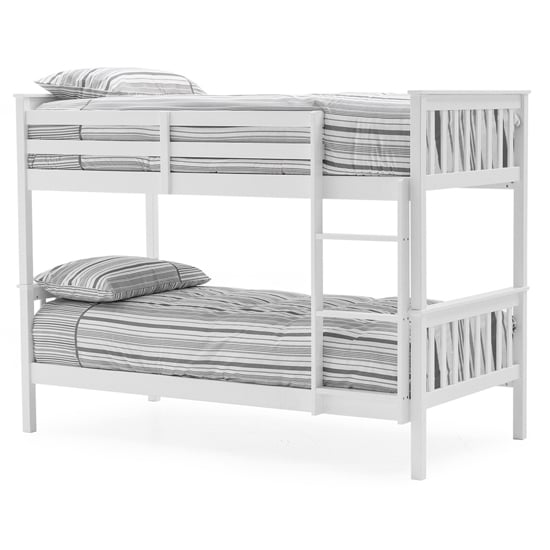 Read more about Selex wooden bunk bed in white