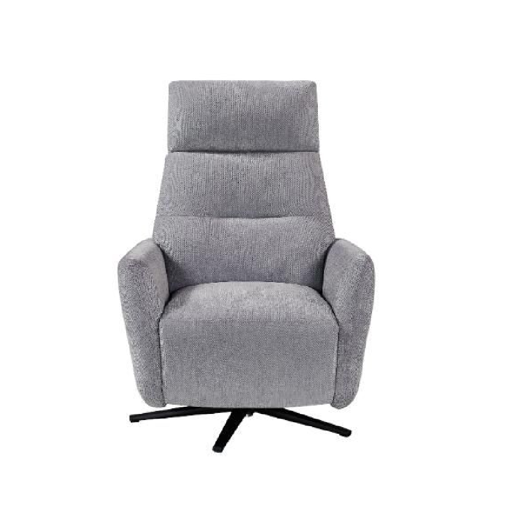 Seneca Fabric Recliner Chair In Pewter