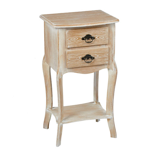 Senegal Wooden Bedside Cabinet In Weathered Oak Senegal Wooden Bedside Cabinet In Weathered Oak