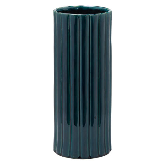 Product photograph of Senile Ceramic Phoenix Umbrella Stand In Dark Teal from Furniture in Fashion