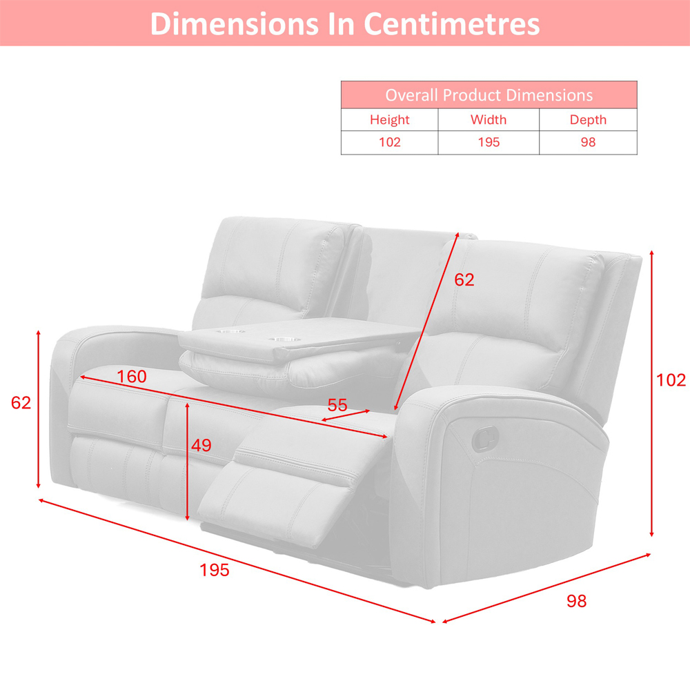 Seoul Fabric Electric Recliner 3+1+1 Seater Sofa Set in Taupe