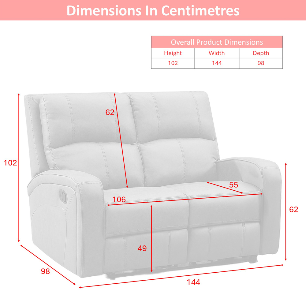 Seoul Fabric Electric Recliner 3+2 Seater Sofa Set in Grey