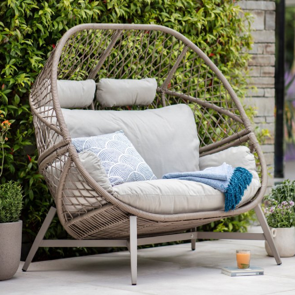 egg chair set of 2