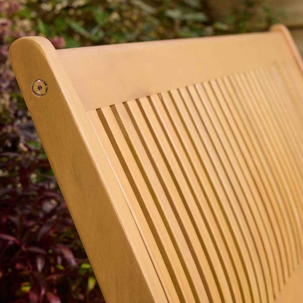 Serenity Garden Wooden 3 Seater Bench In Natural