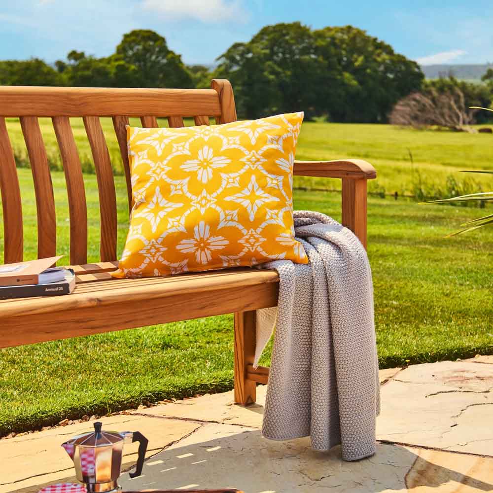 Sereno Outdoor Wooden Seating Bench 5Ft in Natural