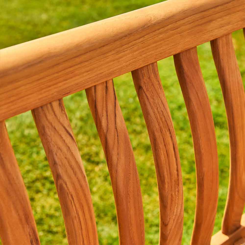 Sereno Outdoor Wooden Seating Bench 5Ft in Natural