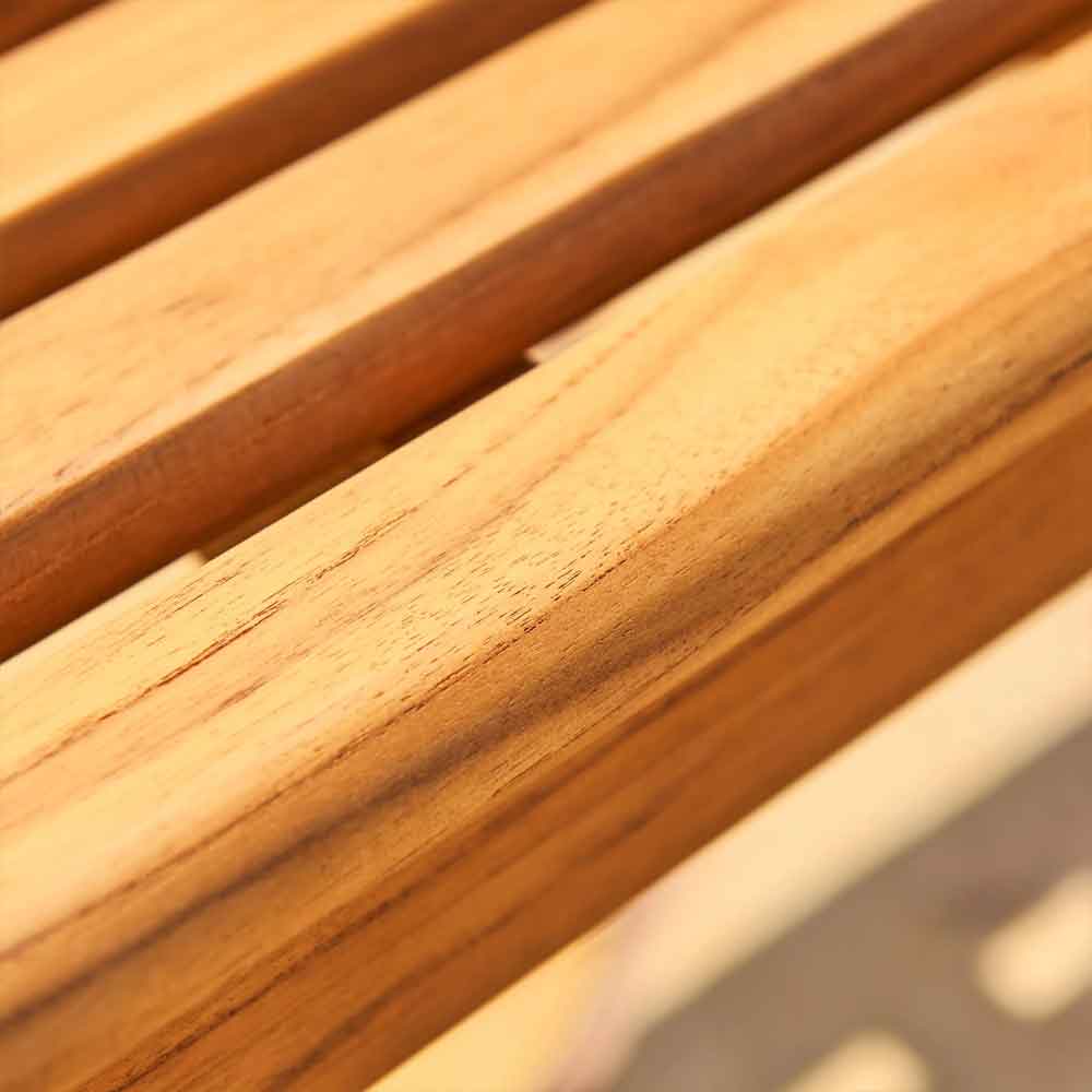 Sereno Outdoor Wooden Seating Bench 5Ft in Natural