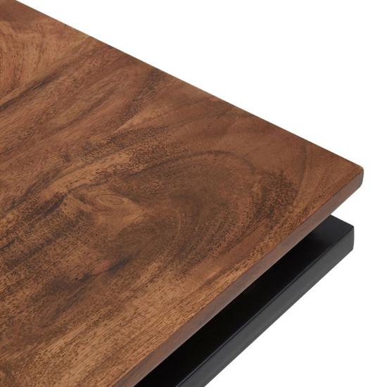 Serra Pyramid Shape Acacia Wood Side Table In Acacia_3