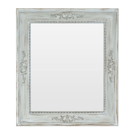 Photo of Serrota antique design wall mirror in weathered natural