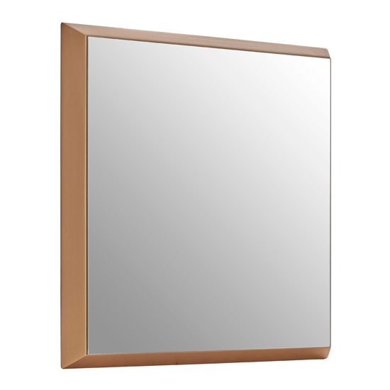 Serrota Small Square Wall Mirror In Gold