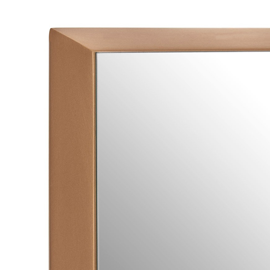 Serrota Small Square Wall Mirror In Gold