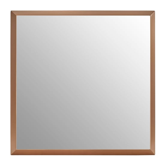 Product photograph of Serrota Small Square Wall Mirror In Gold from Furniture in Fashion