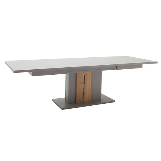 Setif Extending Wooden Dining Table In Arctic Grey_3