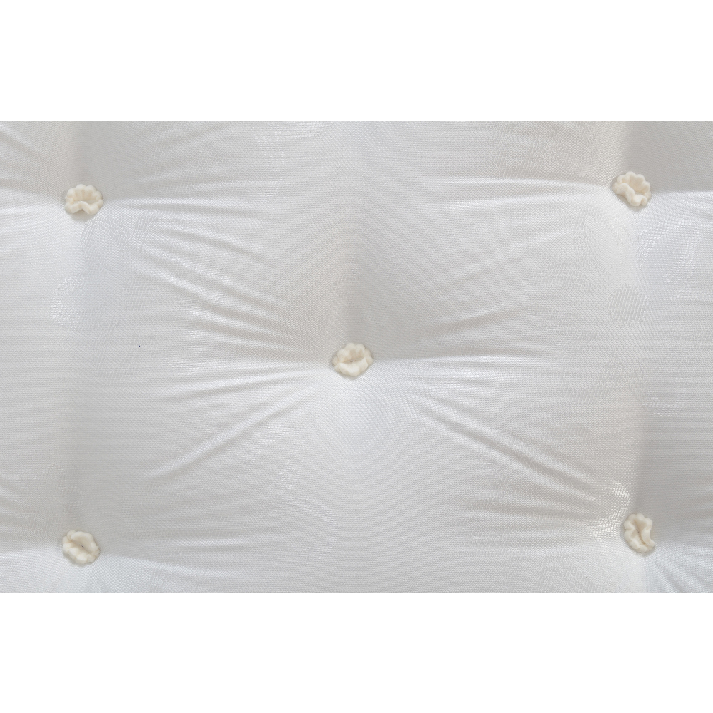 Sevilla Fabric King Size Mattress In Ivory
