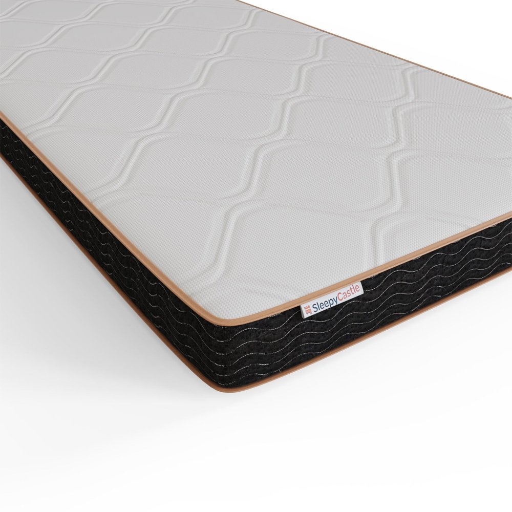 Sewell Fabric Bonnell Spring Single Mattress In White