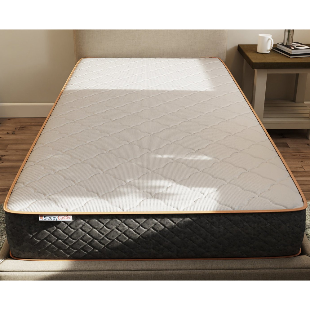 Sewell Fabric Pocket Sprung Single Mattress In White