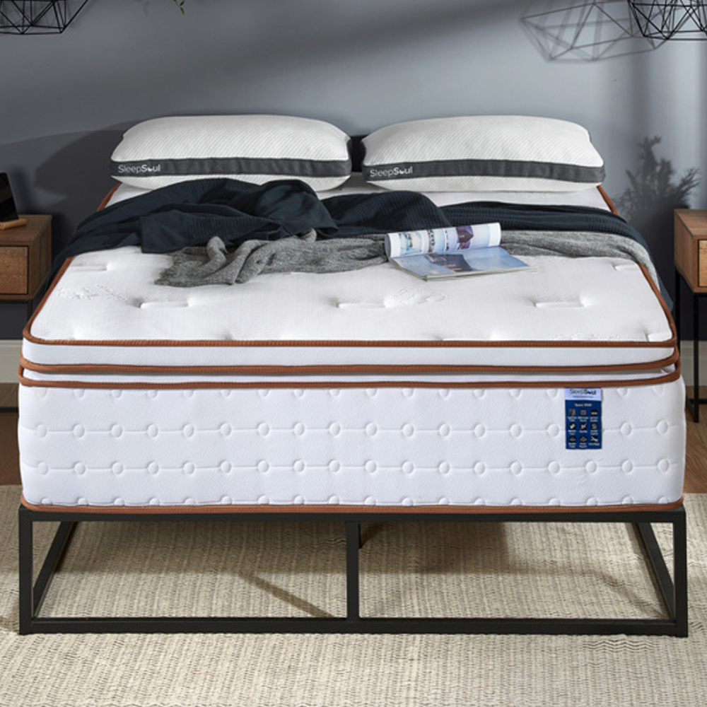 Seymour Fabric 3000 Pocket King Size Mattress In White