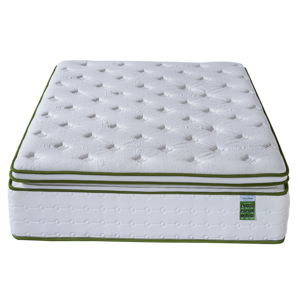 Seymour Fabric 4000 Pocket Super King Size Mattress In White