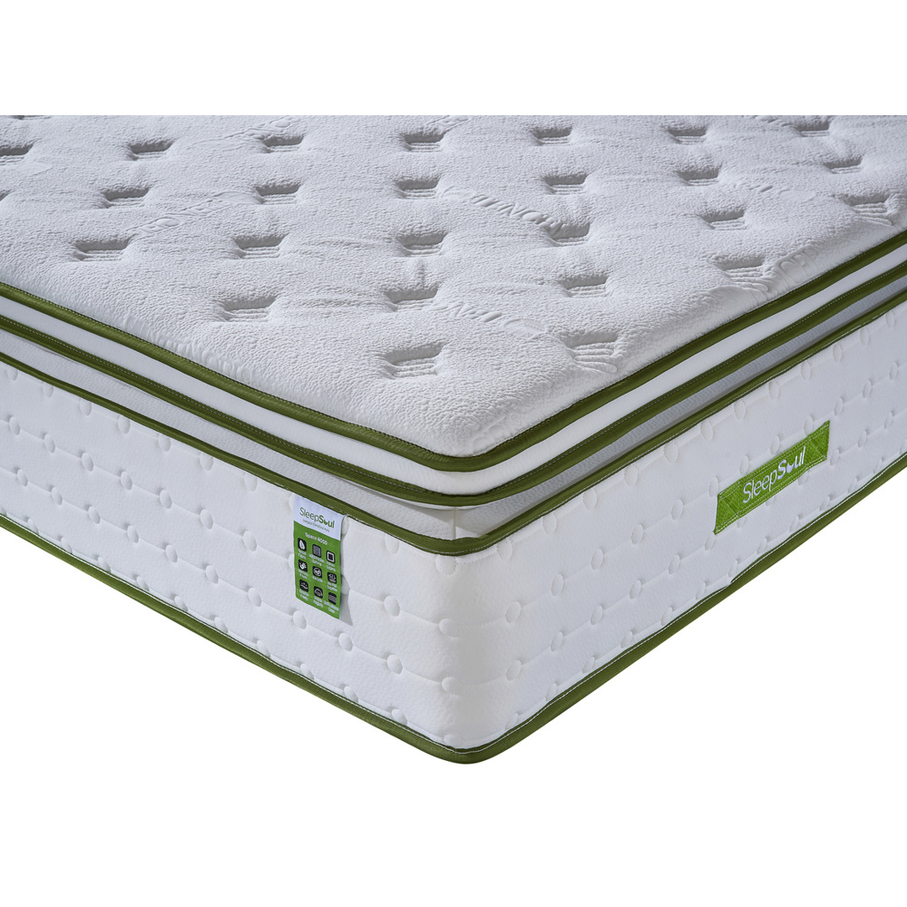 Seymour Fabric 4000 Pocket Super King Size Mattress In White