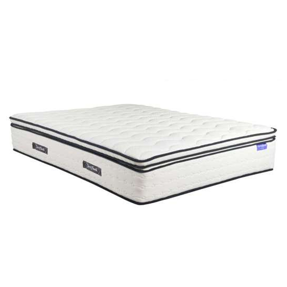 Seymour Fabric Double Mattress In White