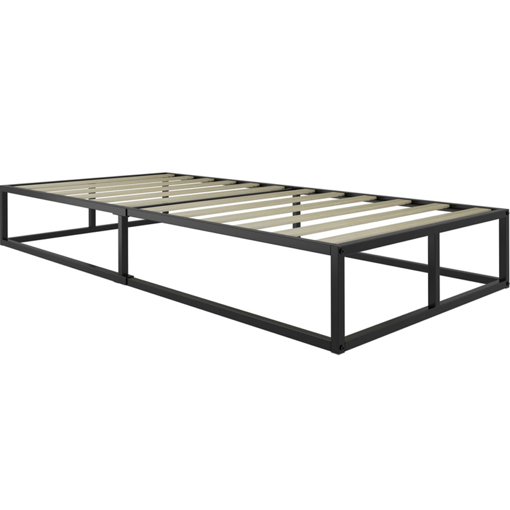 Shao Metal Single Bed In Black