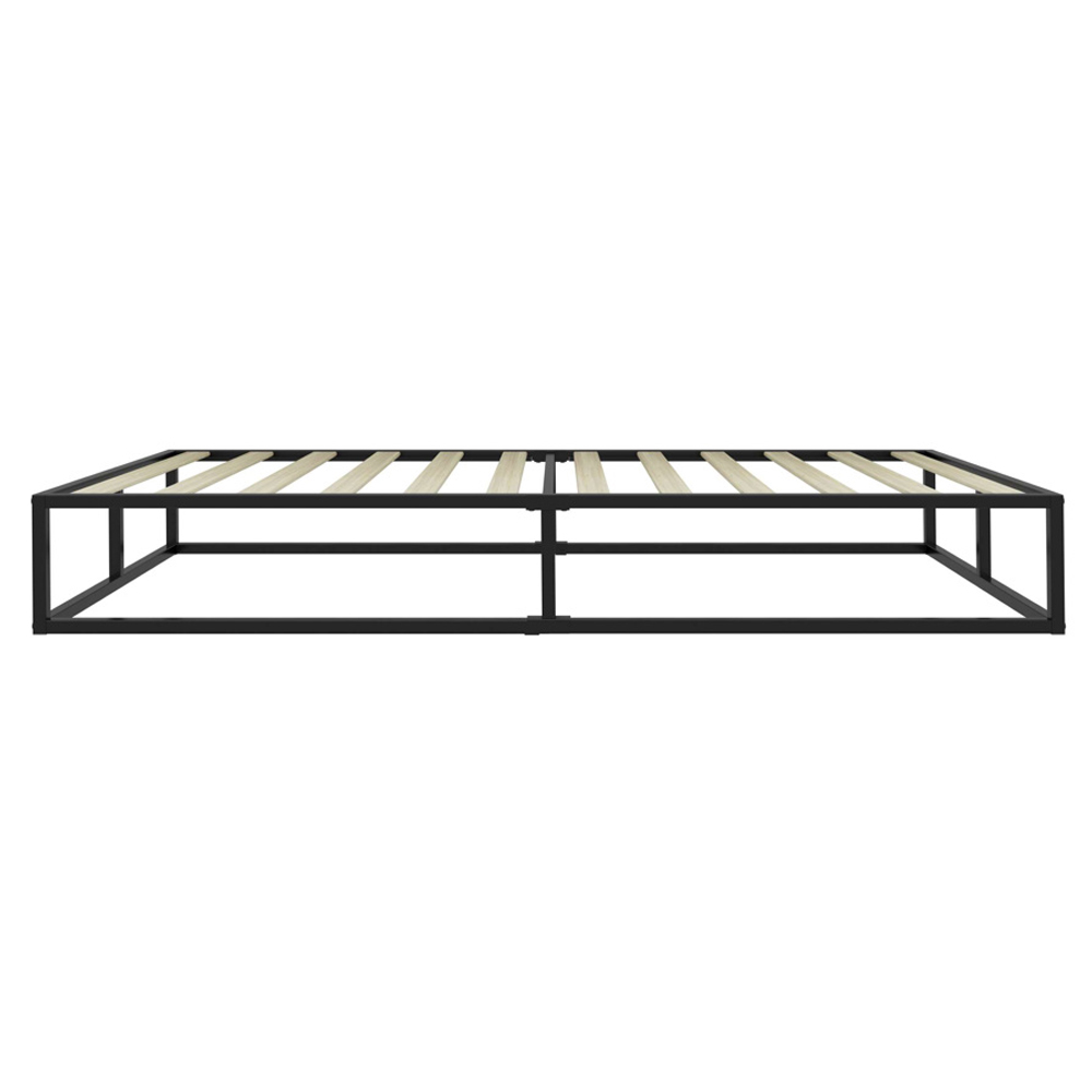 Shao Metal Single Bed In Black