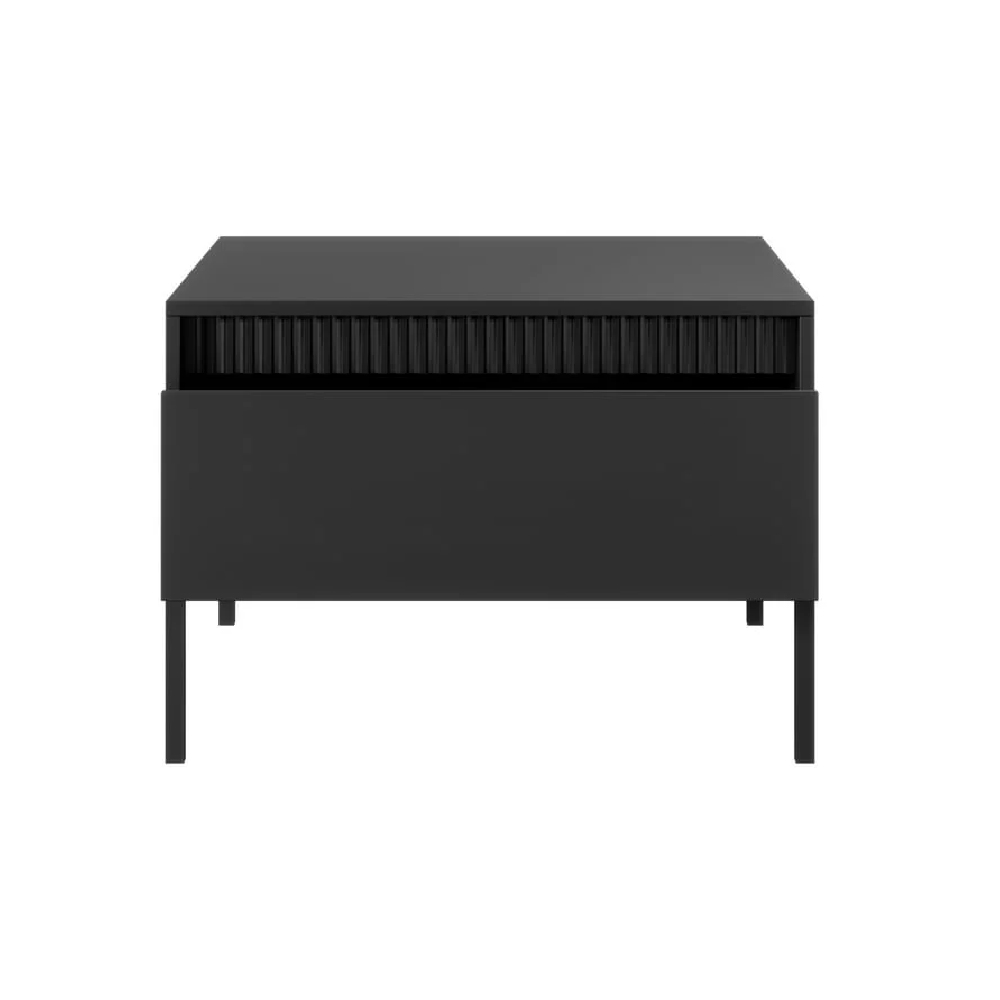 Shawnee Wooden Coffee Table With 1 Drawer In Black