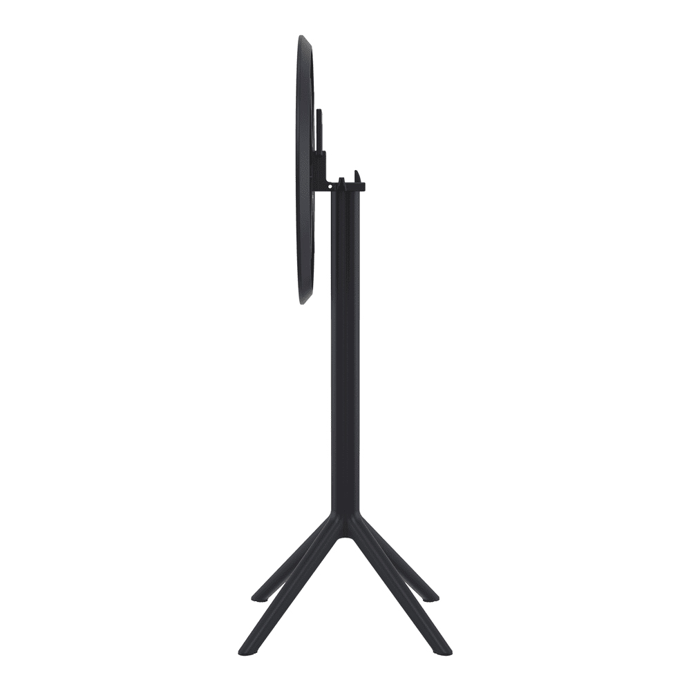 Shipley 60cm Polypropylene Bar Table In Black