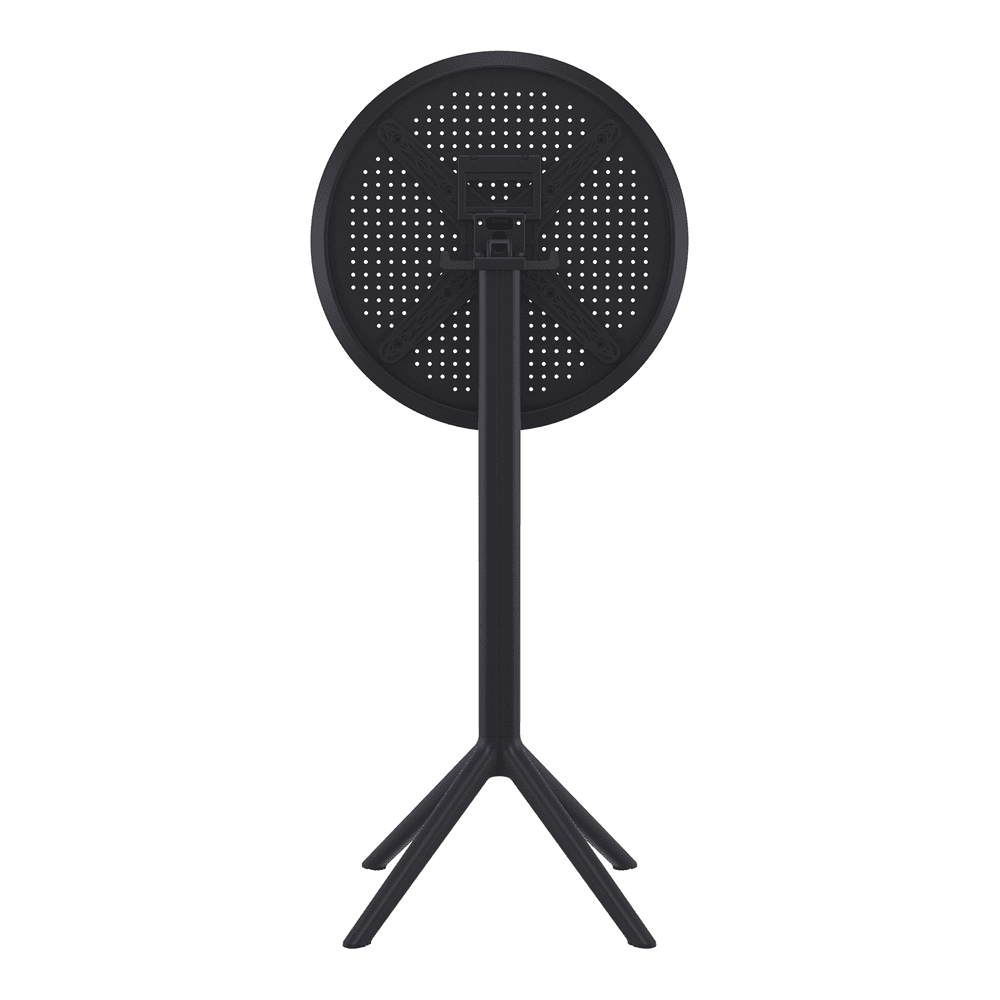 Shipley 60cm Polypropylene Bar Table In Black