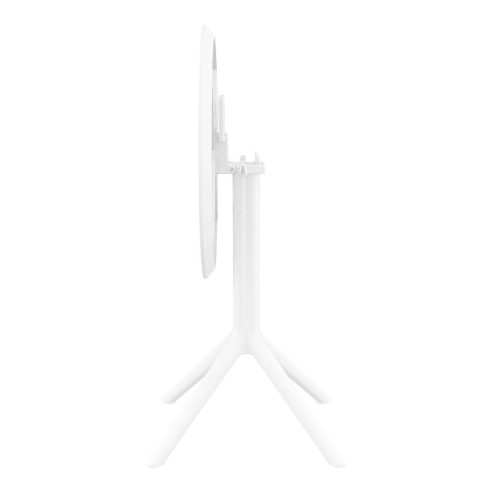 Shipley 60cm Polypropylene Outdoor Dining Table In White