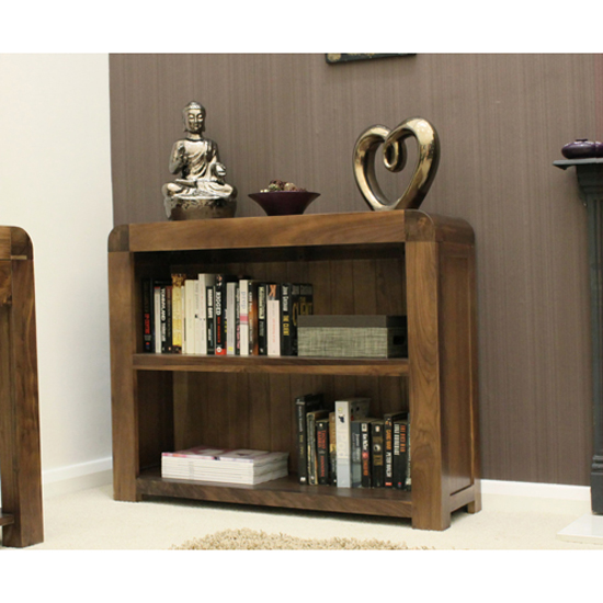 Read more about Shiva walnut low bookcase