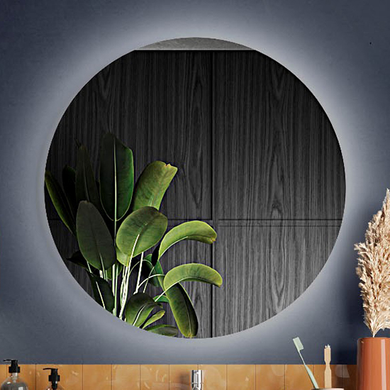 Read more about Shiri orb design bathroom mirror and back lit led lights