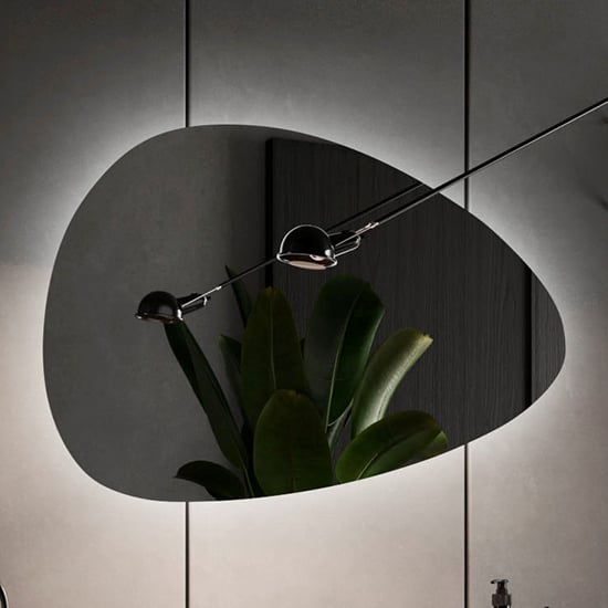 Read more about Shiri stone design bathroom mirror and back lit led lights
