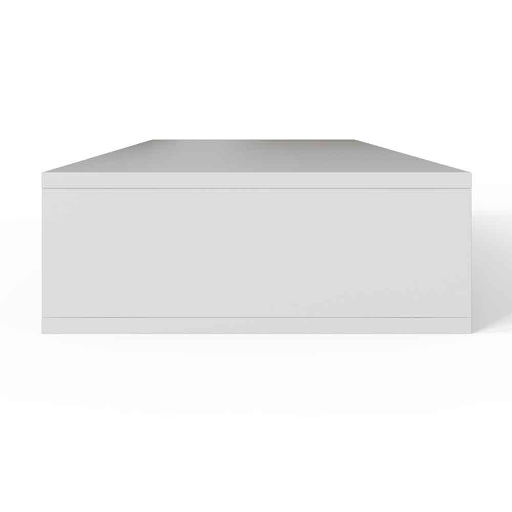 Siara Wooden Wall Mounted Dressing Table with 2 Drawers in White