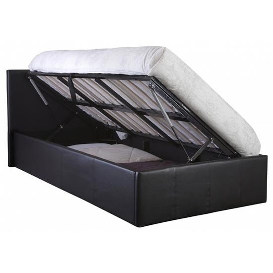 Stilton Fabric Single Bed In Grey_2