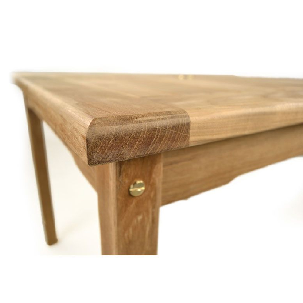 Sierra Wooden Small Square Dining Table In Teak