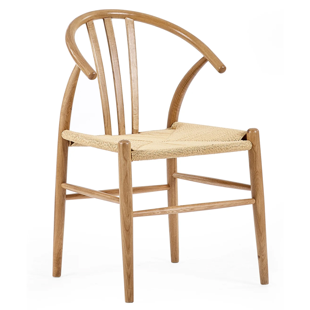 Sikeston Oak Wooden Dining Chairs - Pair