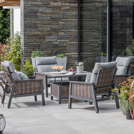 Read more about Silas aluminium relaxer set with adjustable table